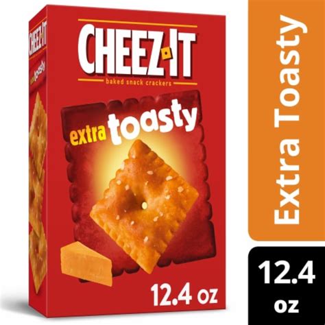 Cheez-It® Extra Toasty Cheese Crackers, 12.4 oz - Kroger