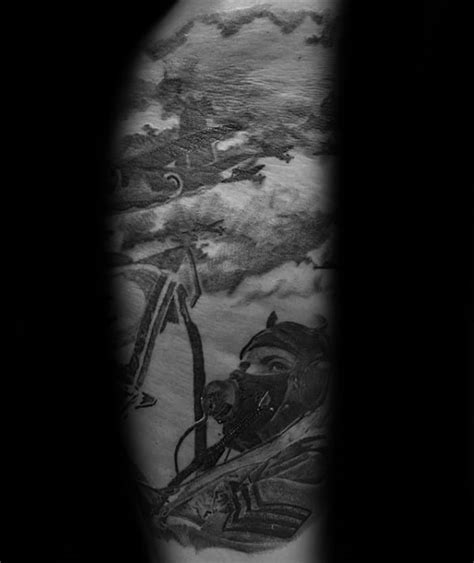 70 WW2 Tattoos For Men - Memorial Military Ink Design Ideas