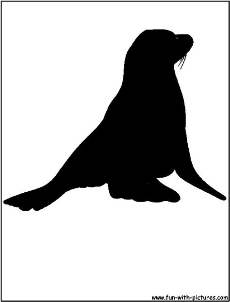 Sea Lion Silhouette