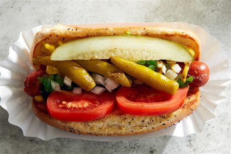 Chicago-Style Hot Dogs Recipe