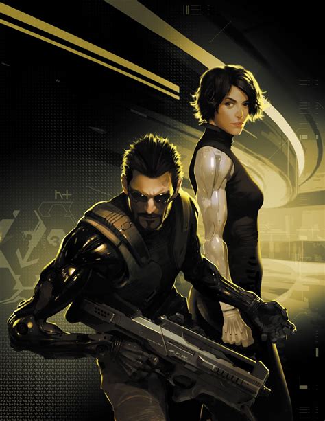 Deus ex human revolution character concept art - holosereurope