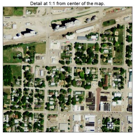 Aerial Photography Map of Minden, NE Nebraska