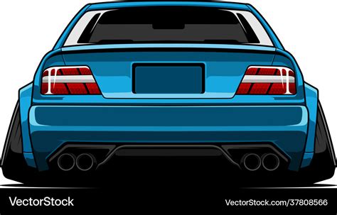 Jdm car Royalty Free Vector Image - VectorStock