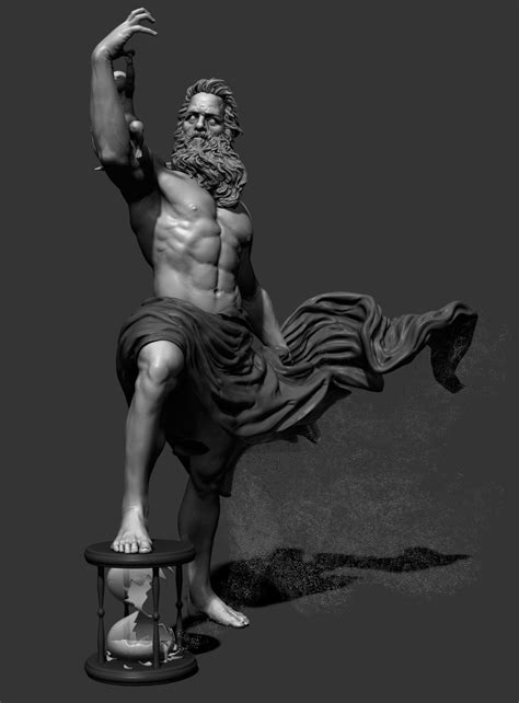 ArtStation - Cronus, Daniele Danko Angelozzi | Ancient greek sculpture ...