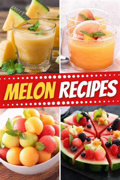 20 Melon Recipes That Are So Refreshing - Insanely Good