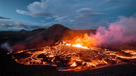 Erupting Volcano