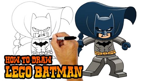 How to Draw Lego Batman | Drawing Lesson - YouTube