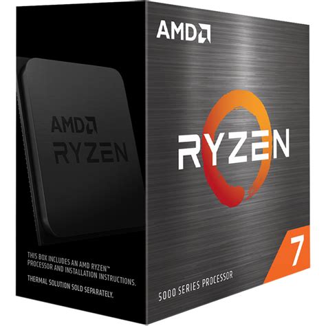 AMD Ryzen 7 5800X 3.8 GHz Eight-Core AM4 100-100000063WOF B&H