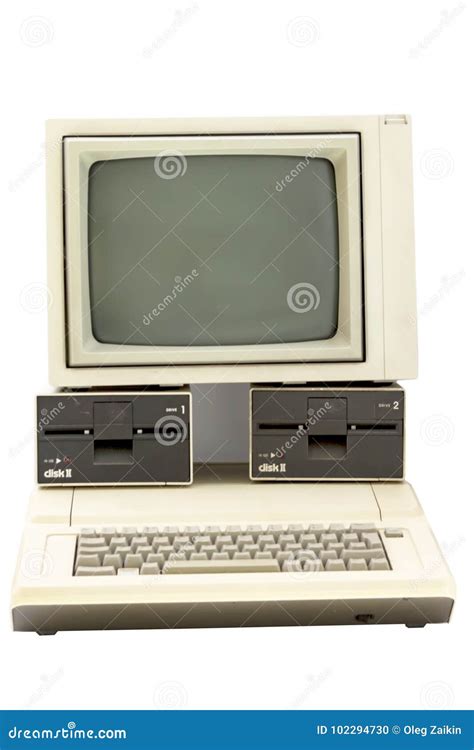 Very old computer stock photo. Image of editorial, fashioned - 102294730