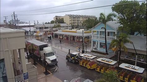 Key West, FL Heavy Rain as forecasts show possible tropical disturbance ...