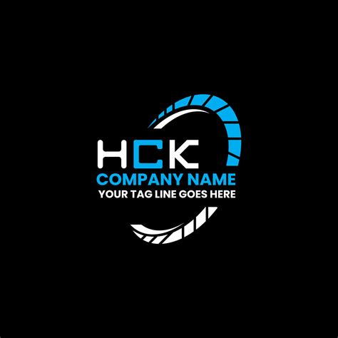 HCK letter logo creative design with vector graphic, HCK simple and ...