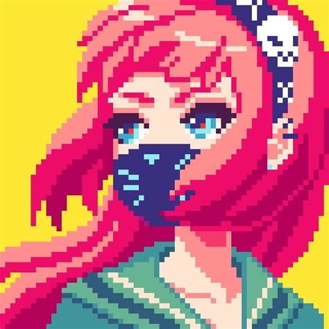 32X32 Anime Pixel Art