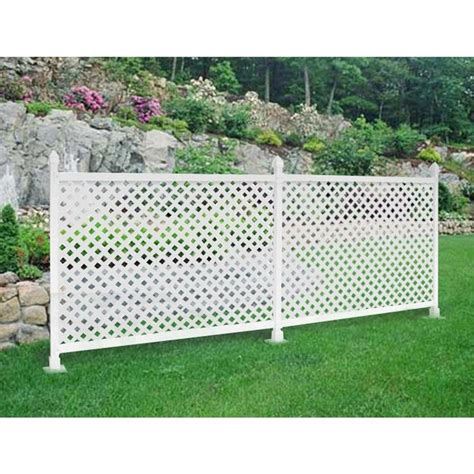 Vinyl lattice fence panels - nightgaret