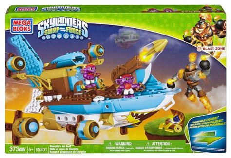 Mega Bloks Skylanders Tower Of Time Building Set Legendary Figures 296 ...