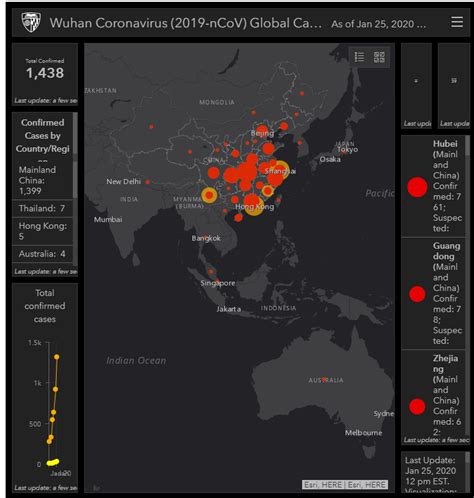 Corona Virus Global Heat Map – Site Title