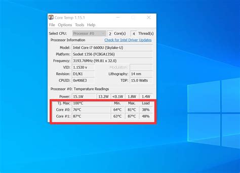 How To Check Your Pcs Cpu Temperature On Windows 10 | Images and Photos ...