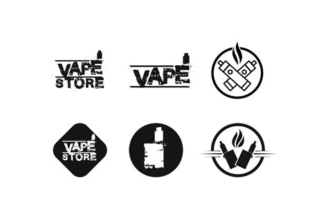 Vape Logo and Icon Vector Graphic by anggasaputro4489 · Creative Fabrica