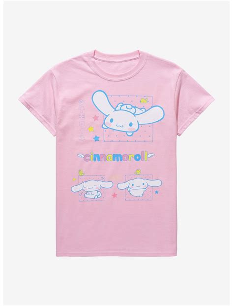 Cinnamoroll Balloons And Rainbow T-Shirt | lupon.gov.ph