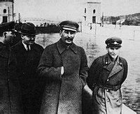 File:Stalin and Molotov along the Volga–Don Canal, Nikolai Yezhov ...