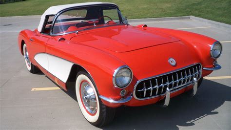 1957, Chevrolet, Corvette, Convertible, Muscle, Classic, Old, Vintage ...