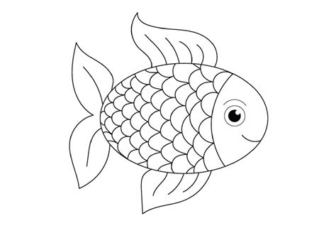 Amazing Rainbow Fish coloring page - Download, Print or Color Online ...