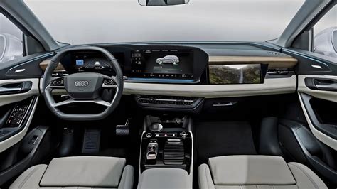 New 2024 AUDI Q6 INTERIOR revealed with 3 screens! - YouTube