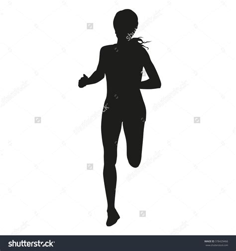 female athlete silhouette clipart - Clipground