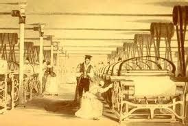 In 1785, Edmund Cartwright invented the first power loom. The power ...