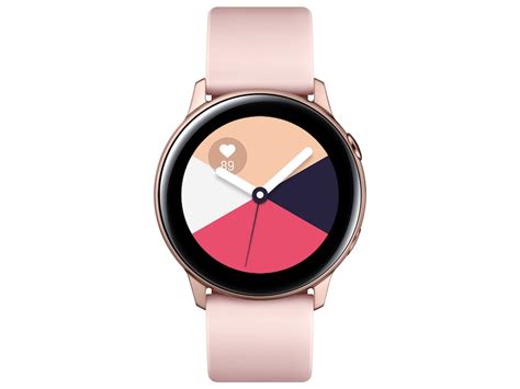 Galaxy Watch Active (40mm), Rose Gold (Bluetooth) Wearables - SM ...