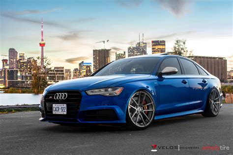 Audi S6 on VCS Solo V 2 pc Forged Wheels - VELOS Designwerks ...