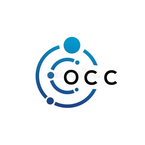 OCC Letter Technology Logo Design on White Background. OCC Creative ...