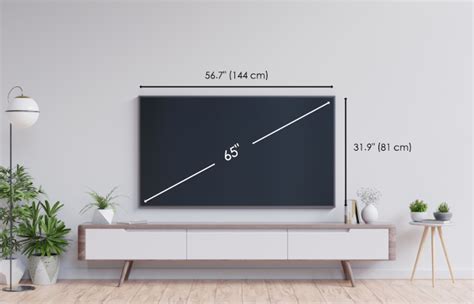 65 Inch TV Dimensions: What You Need to Know Before Buying