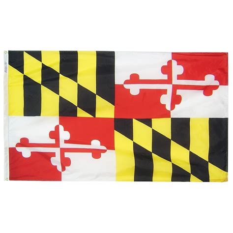 Nyl-Glo State of Maryland Flag | Cape Pole and Flag