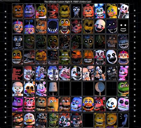 Fnaf ucn animatronics