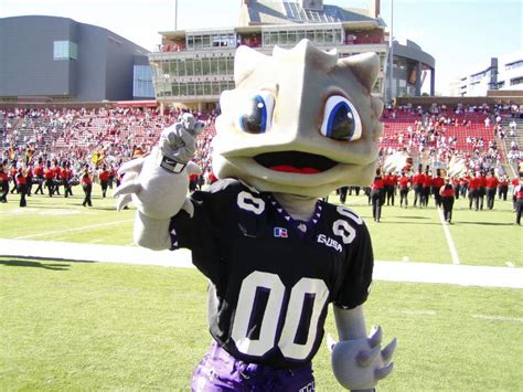 TCU Football Mascot - Big 12 Football Online