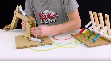 Making an Impressive Working Robotic Arm from Cardboard | Make: