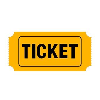 Ticket Free , Ticket Yellow Image PNG Transparent Background, Free ...