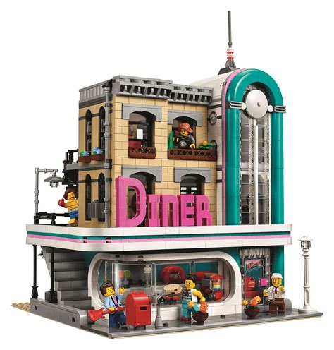 Here’s a look at LEGO 10260 Downtown Diner, the first modular building ...