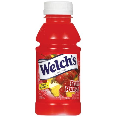 Welch's Fruit Punch, 10 Fl. Oz. - Walmart.com - Walmart.com