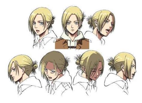 Annie Leonhardt | Artwork Samples | Expressions | SNK/AOT Mikasa, Armin ...