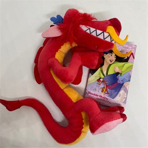 Disney Mulan Mushu Mini Magnetic Shoulder PlushNew with Tags - Walmart ...