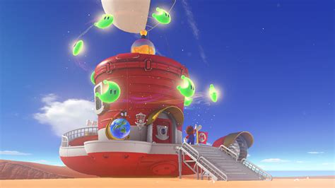 Super Mario Odyssey allows you to customize the inside of the Odyssey ...