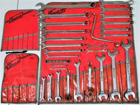 LARGE LOT VINTAGE SNAP-ON TOOLS USA WRENCHES | #1845136751