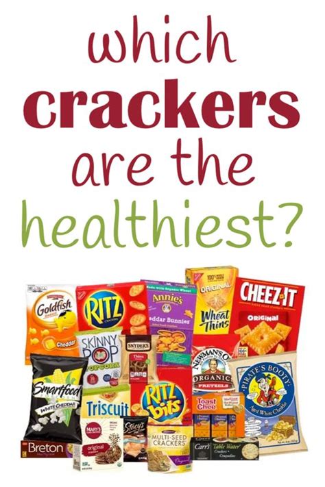 This list of healthy crackers and snacks makes it easy to buy healthier ...