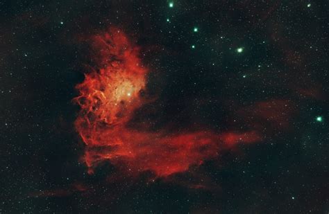 Flaming star nebula - Sky & Telescope - Sky & Telescope