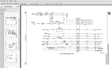 JCB Connection and Wiring Diagrams Electrical Schematics Manual - PDF ...