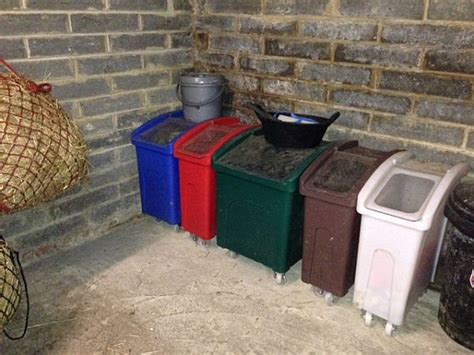 Horse Feed Storage Bins