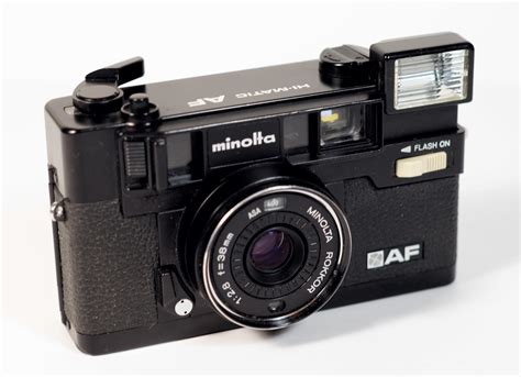 Minolta Hi-Matic AF f/2.8 38mm Point and Shoot Film Camera