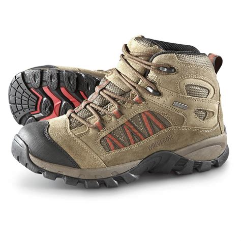 Men's Wolverine Blackledge Hiking Boots, Brindle - 610426, Hiking Boots ...