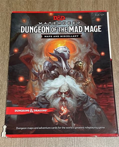 Dungeon of the Mad Mage - Maps & Miscellany, Hobbies & Toys, Toys ...